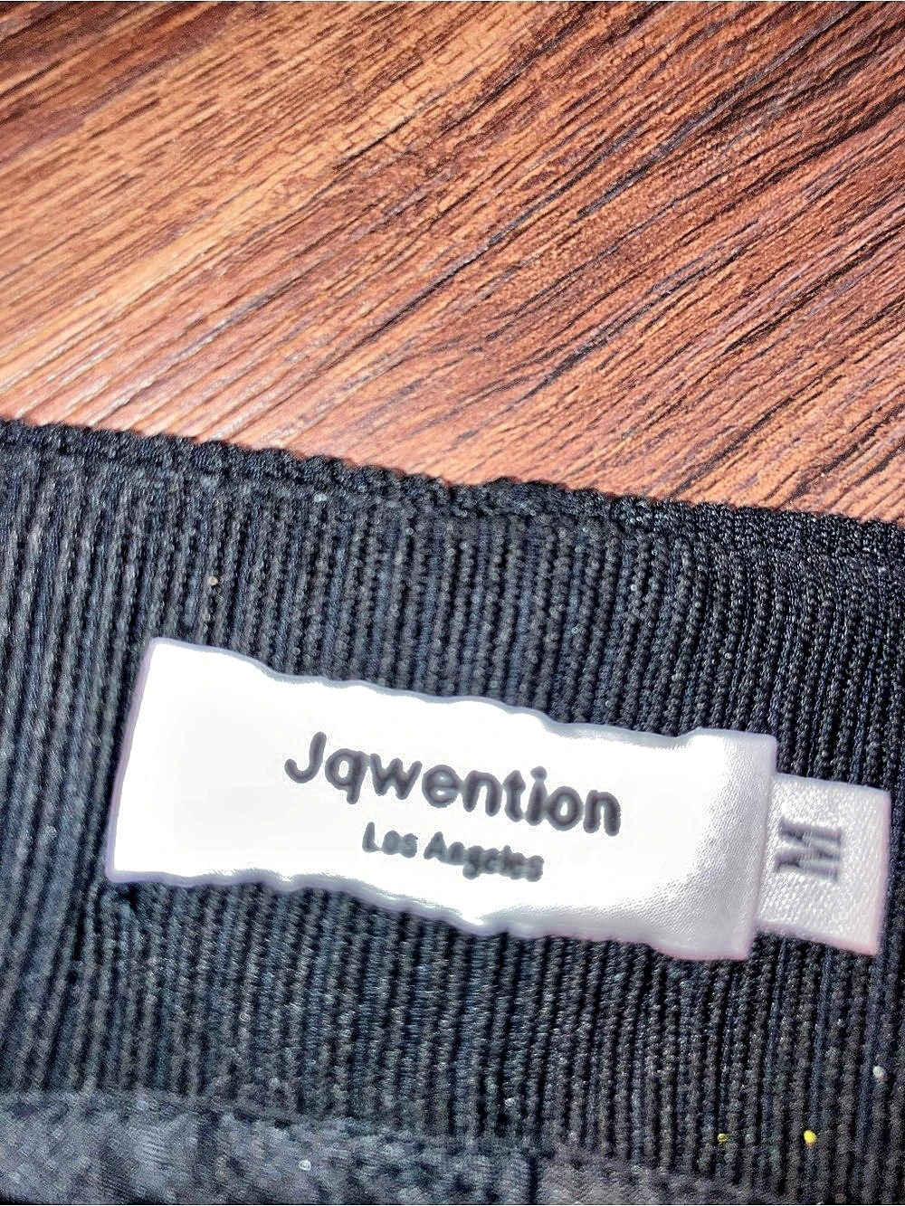 Jqwention Pants Black with feathers
Size M Like New - Picture 3 of 5